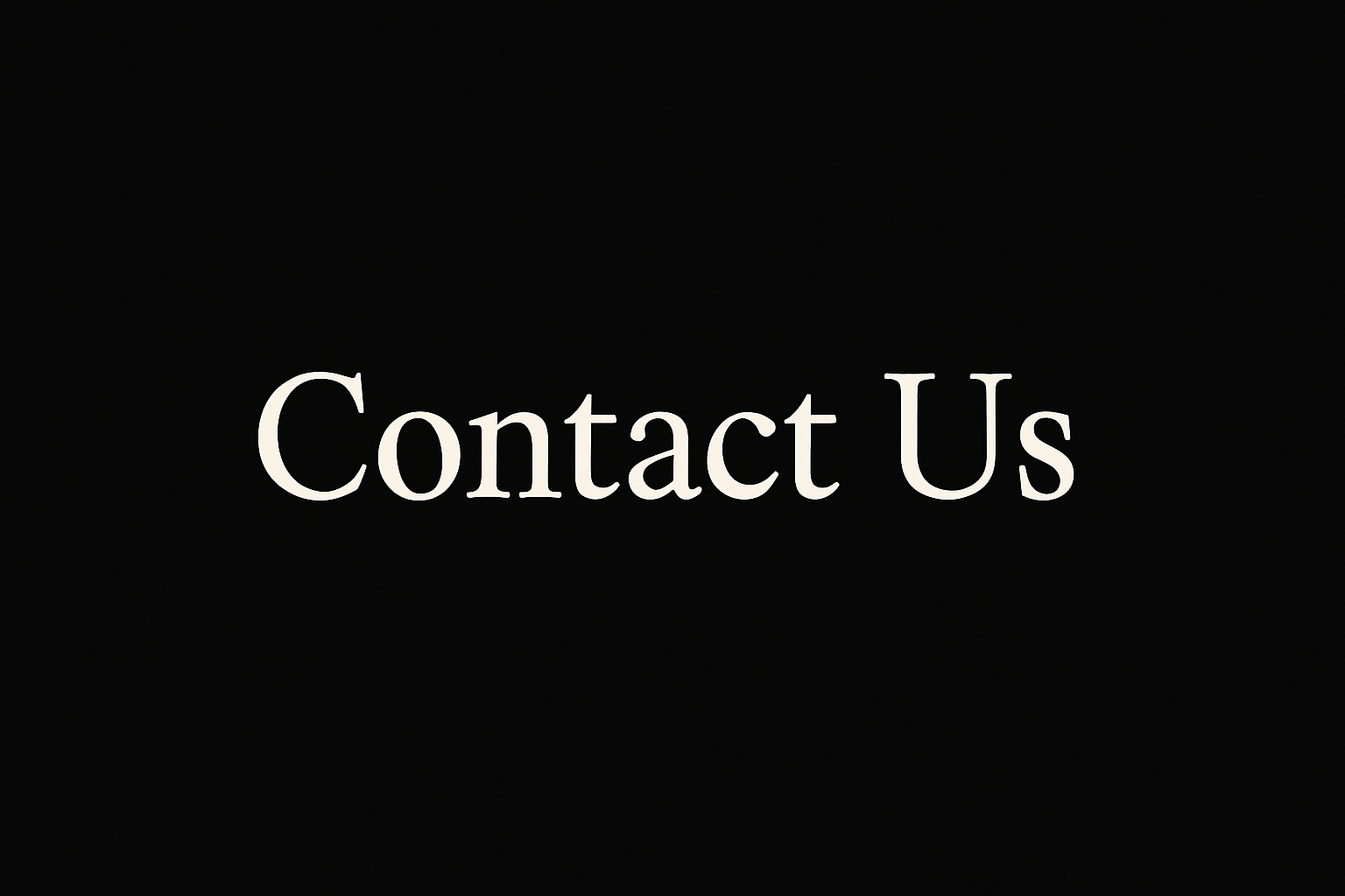 contact us