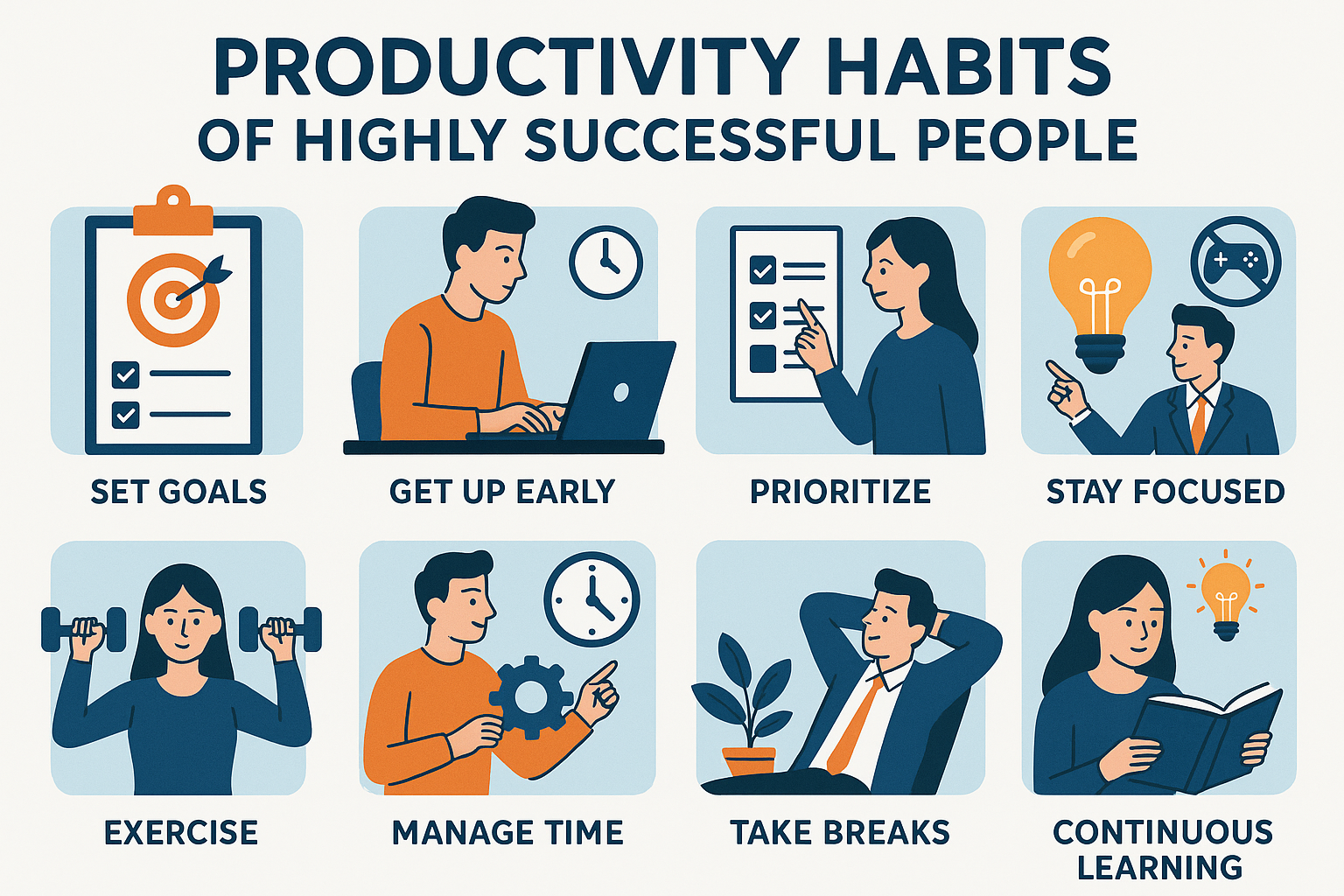 Productivity Habits of Highly Successful People