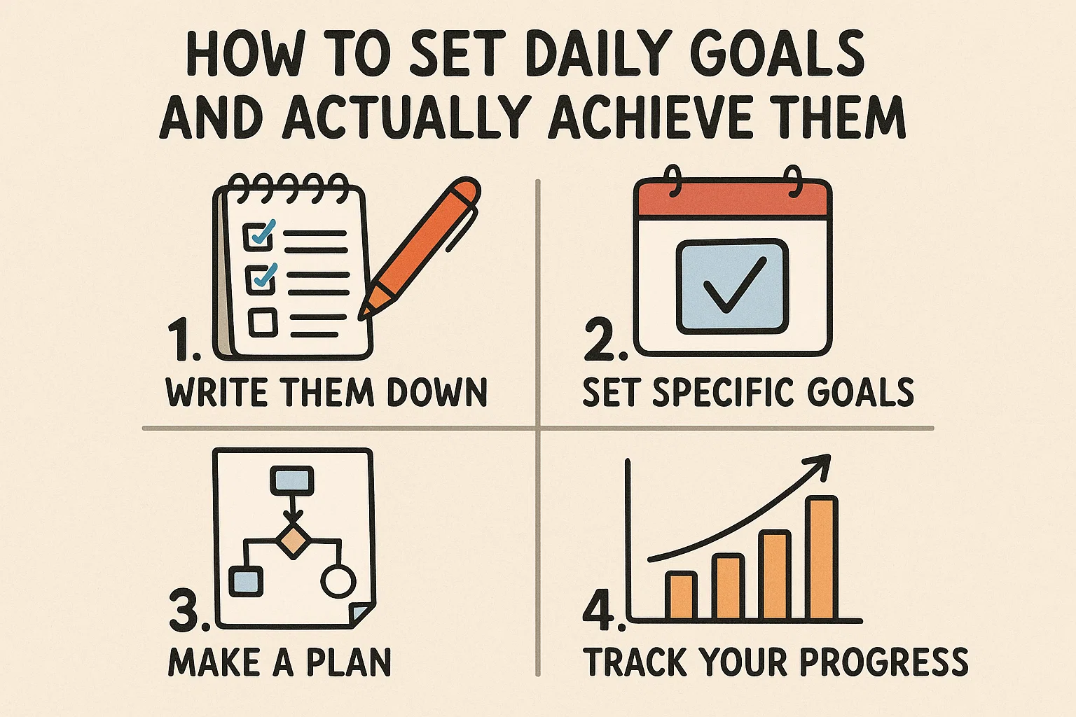 How to Set Daily Goals